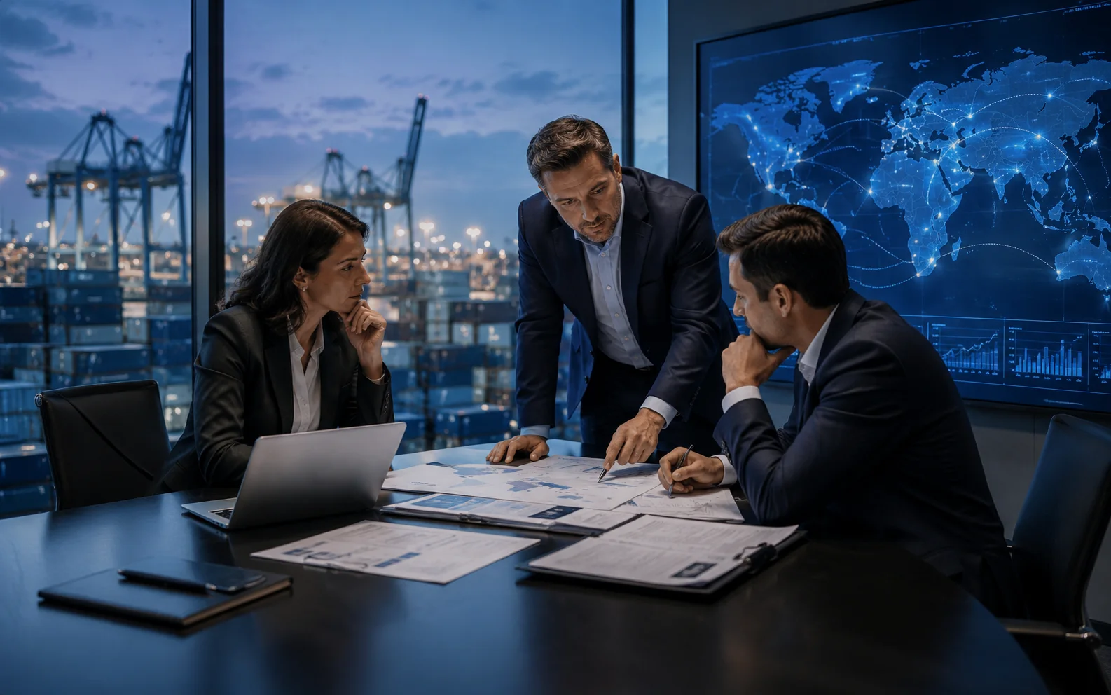 Inteligencia comercial, importación, exportación y conexión de mercados